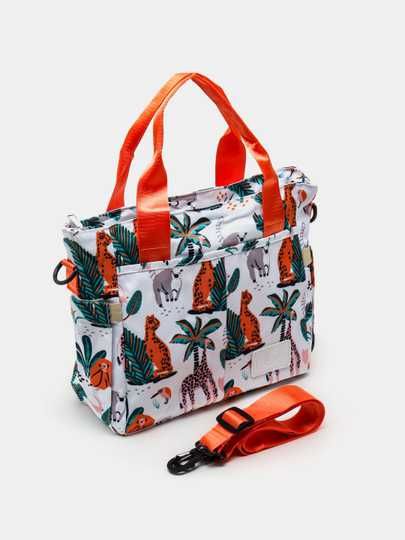 Сумка для мамы, множество отсеков, теплоизоляция для бутылочек