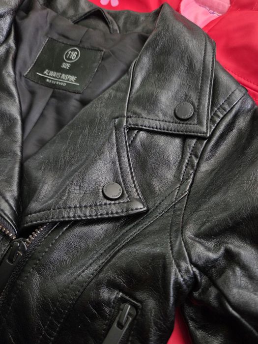 Пролетно кожено яке Reserved, LC Waikiki, Levi's, Benetton