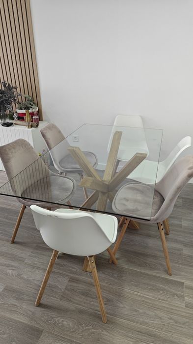 Masă de sticla living