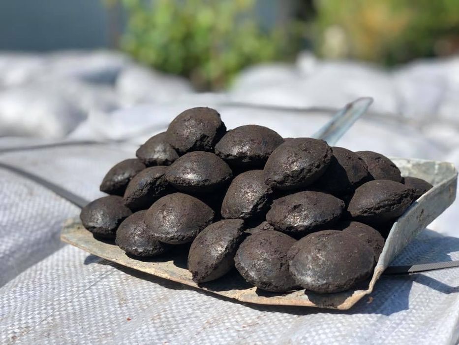 Brichete tip ou /Cocs +Lignit // 900 lei tona/