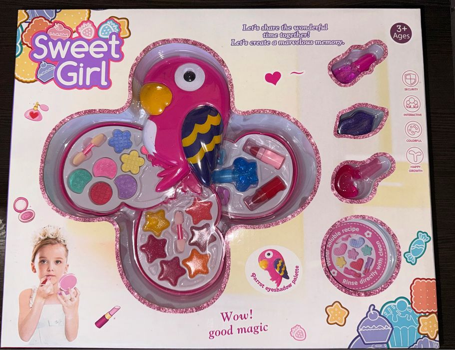 Детская косметика. Косметичка. Подарок для девочки.