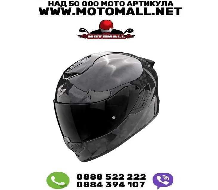 Scorpion EXO-1400 EVO II ONYX CARBON AIR SOLID Black каска