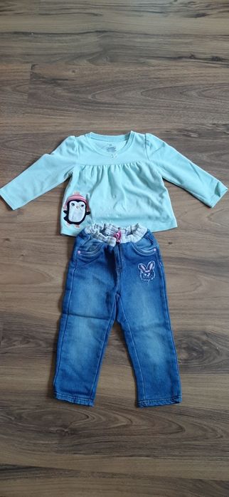 Лот за момиче 18 - 24 месеца -размер 86-92  и подарък