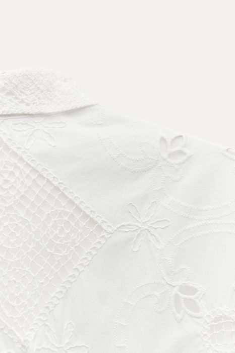 Rochie brodata Zara limited edition