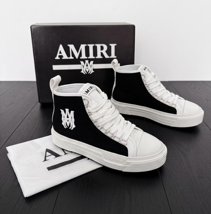 Adidasi Amiri Court High - Amiri Gheata