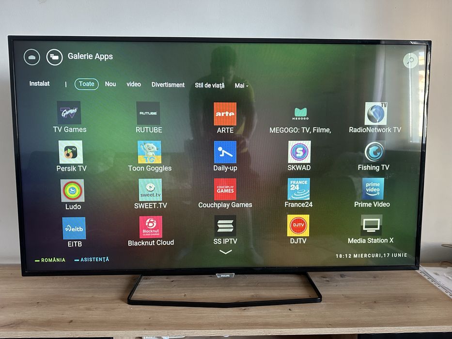 Smart TV LED Philips 138cm
