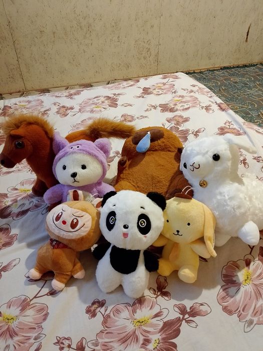 мягкие игрушки пушистые