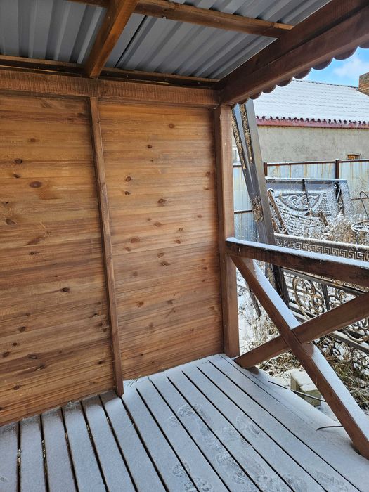 Беседка деревянная