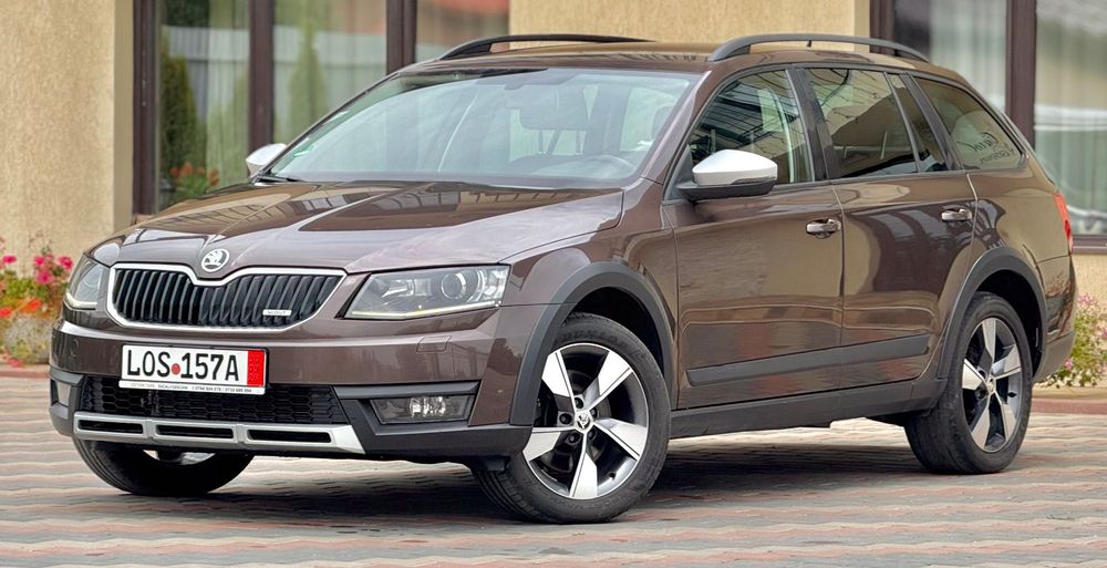 Skoda Octavia Skoda Octavia Scout 2.0 Tdi 184 cp 4x4 Automata 2017 Euro 6 FULL