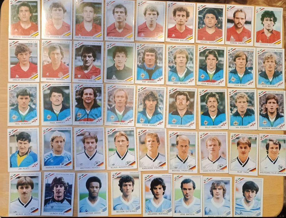 Panini world cup Mexico 86  Espana 82 Панини