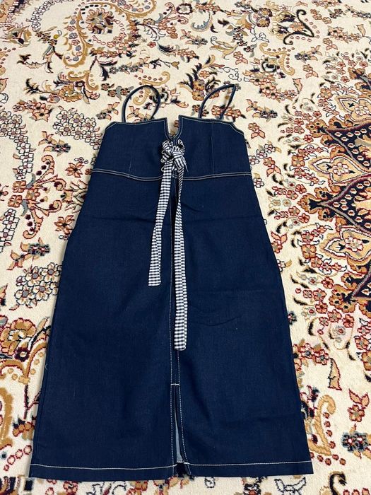 Сарафан көк түсті қыздарға