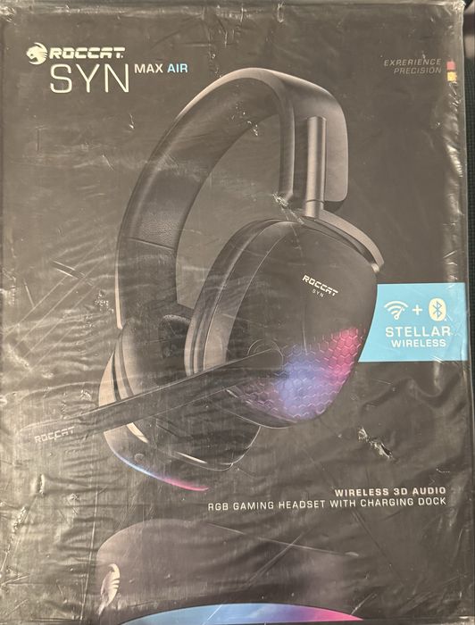 Casti gaming Roccat Syn Max Air sigilate factura garantie