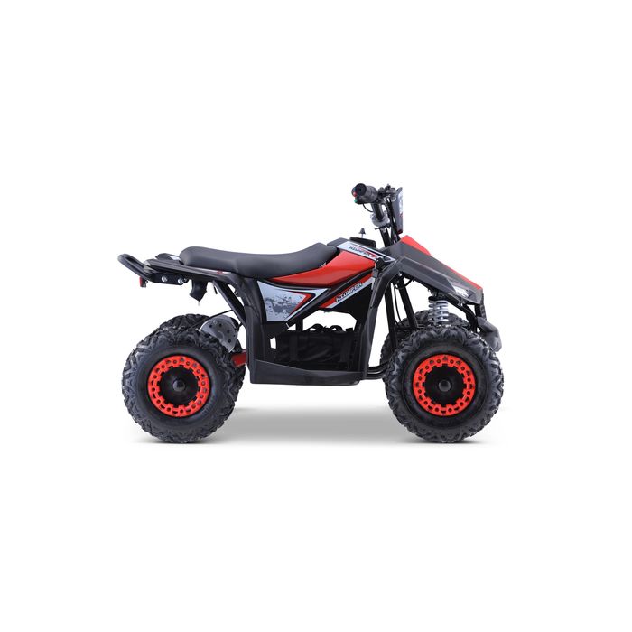 ATV Electric Mare, 1000W 48V, 35km h, Frane pe disc, atv copii, Rosu