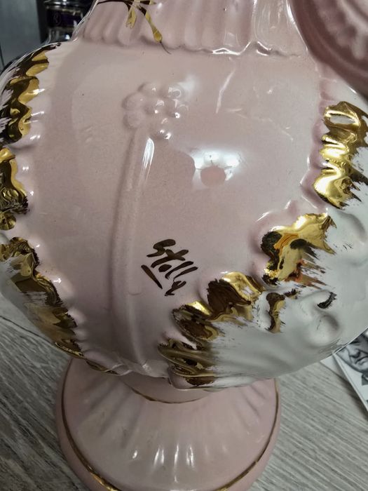 Японска порцеланова чаша , ръчна изработка. Италианска ваза