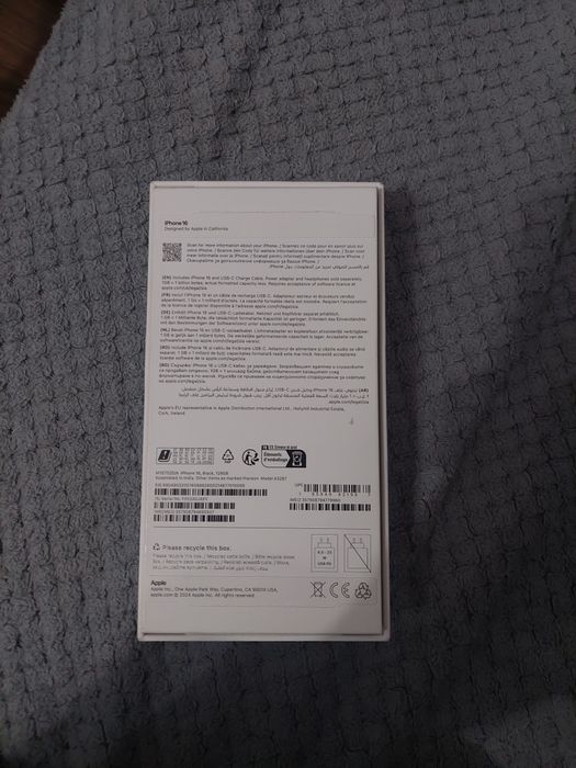 Iphone 16 128GB black