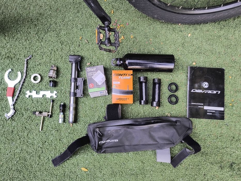 Bicicleta Devron Ridle cu accesorii