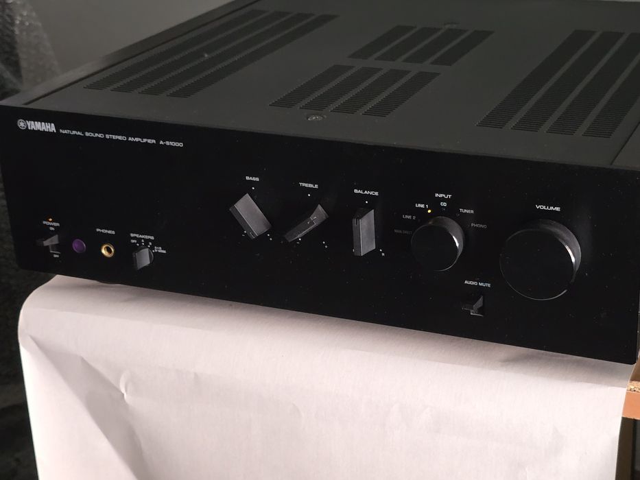 Yamaha AS 1000  putere ca nou si boxe audio polk