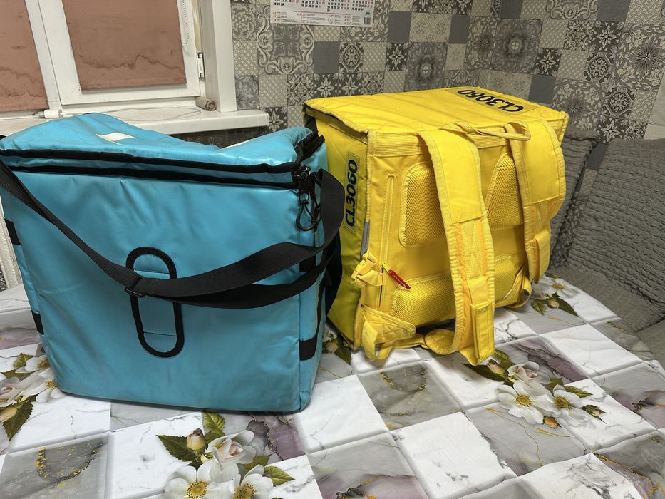 Термо сумка для доставки еды