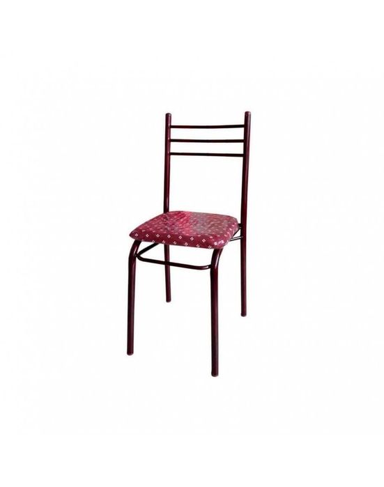 Метален стол с тапицерия