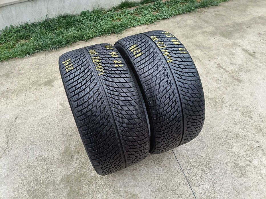 Doua anvelope de iarna 315 40 21 michelin pilot alpin 5 suv dot 2022