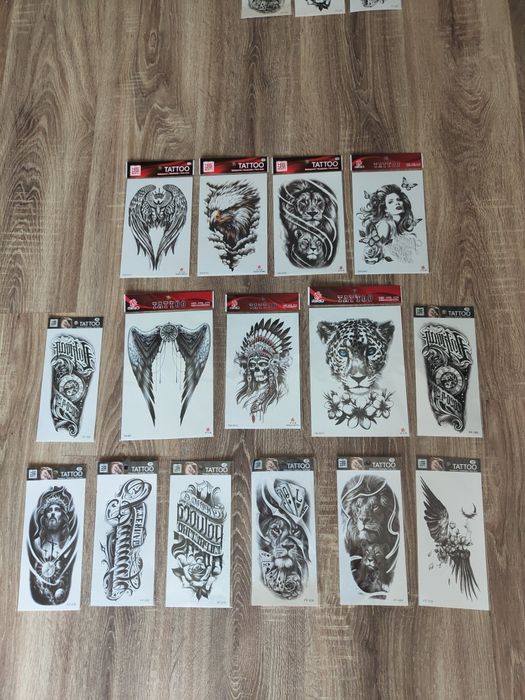 Tatuaje temporare Set 3 Bucăți la alegere