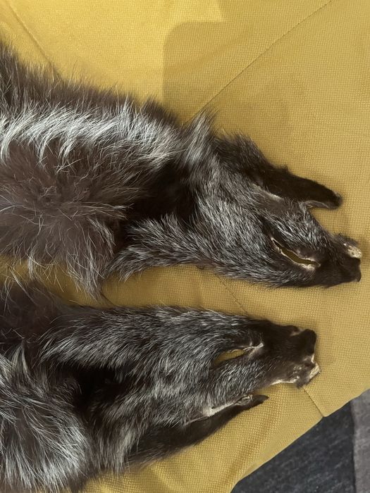 Продается меховой воротник из росомахи (б/у)