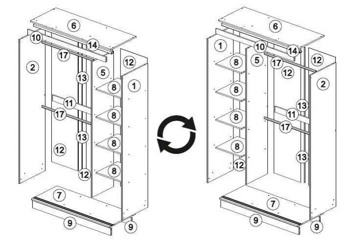 Шкаф-купе Тайм Универсальный