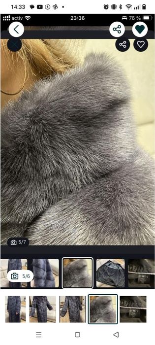 Шубка норковая 46р