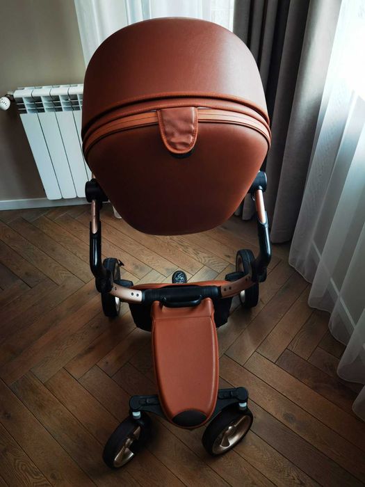 Детска количка Mima Xari Camel 2в1 + зимен чувал и дъждобран