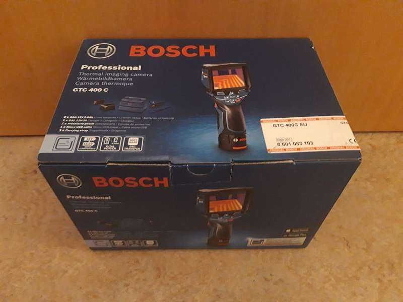 Camera termica termodetector BOSCH Professional GTC 400 C | Sigilata!