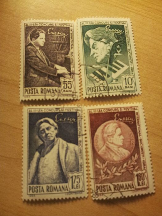 Colectie timbre romanesti '60-'70