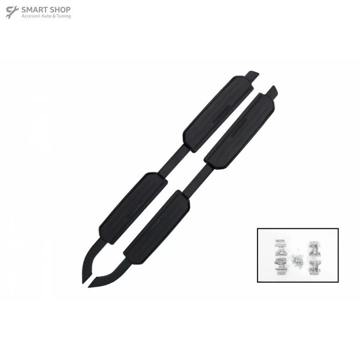 Praguri Trepte Laterale Rover Defender 110 L663 (2020-) Black Edition