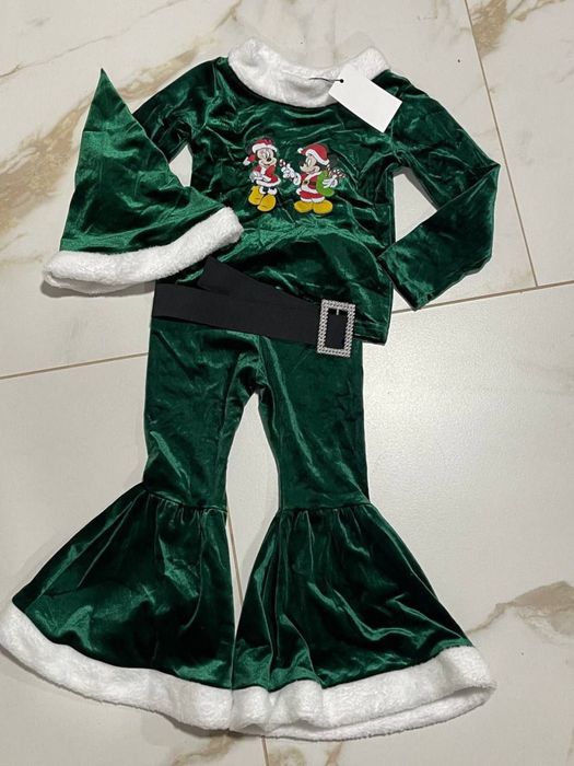 Set catifea 4 piese 5/6 ani