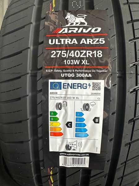 Нови летни гуми ARIVO ULTRA ARZ5 275/40R18 103W XL НОВ DOT