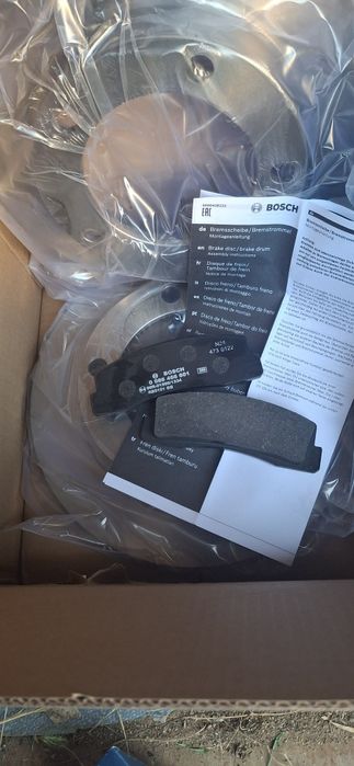 BOSCH дискове и накладки Лада Нива