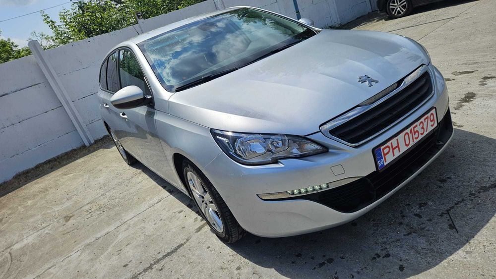 Peugeot 308 2016- Carte RAR - Nr Rosii - 110 CP - Posibilitate RATE