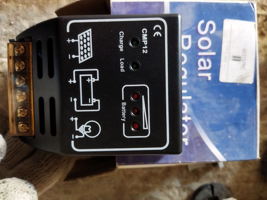 Солнечный панели с реле и регулятором