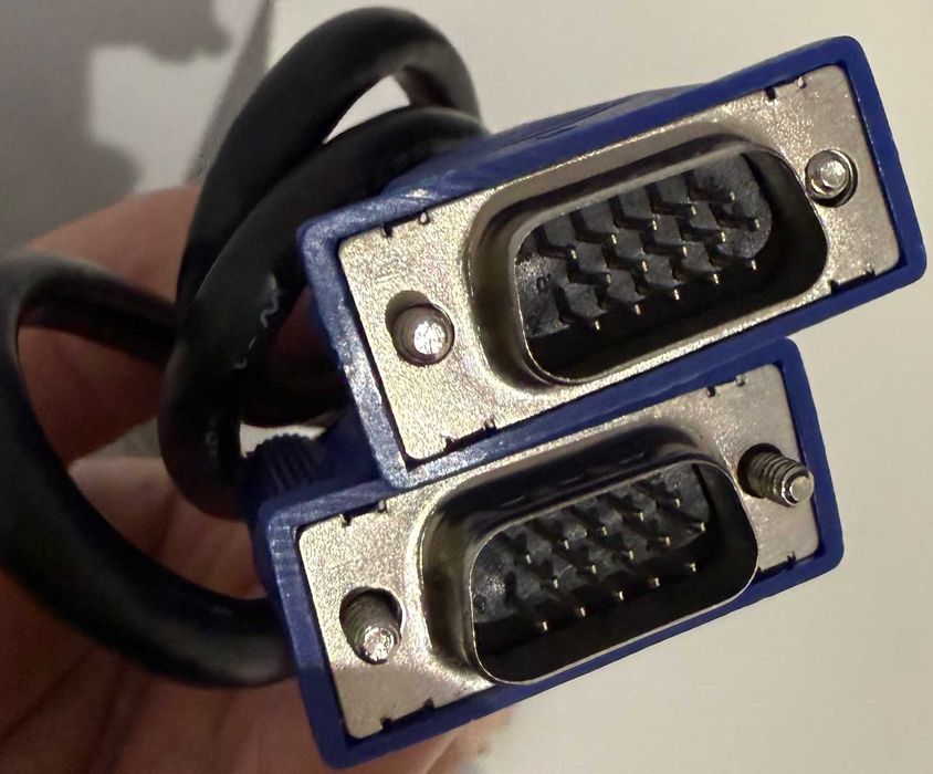 Cablu VGA 1.5m + Adaptor Convertor HDMI 21cm