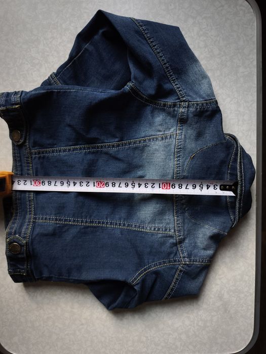 Куртка джинсовая на девочку рост 80