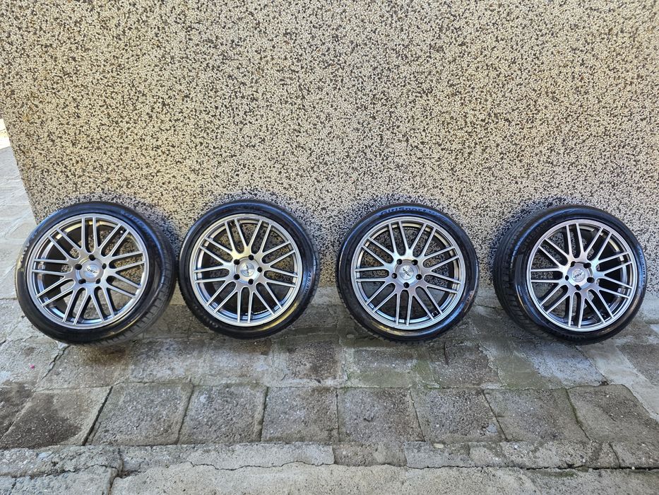 Джанти с гуми 5×120/19 цола за BMW E60 E61