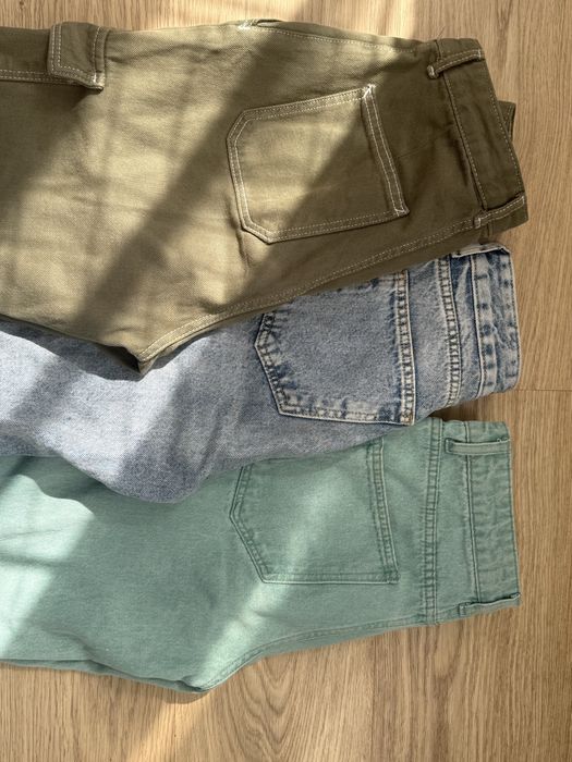 Модные джинсы из BERSHKA, O’STIN