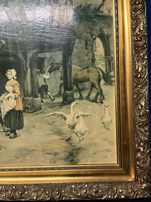 Офсетова литография по мотиви на Пиер Утен