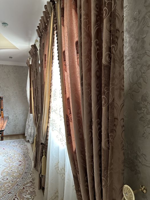 Шторы с тюлью.