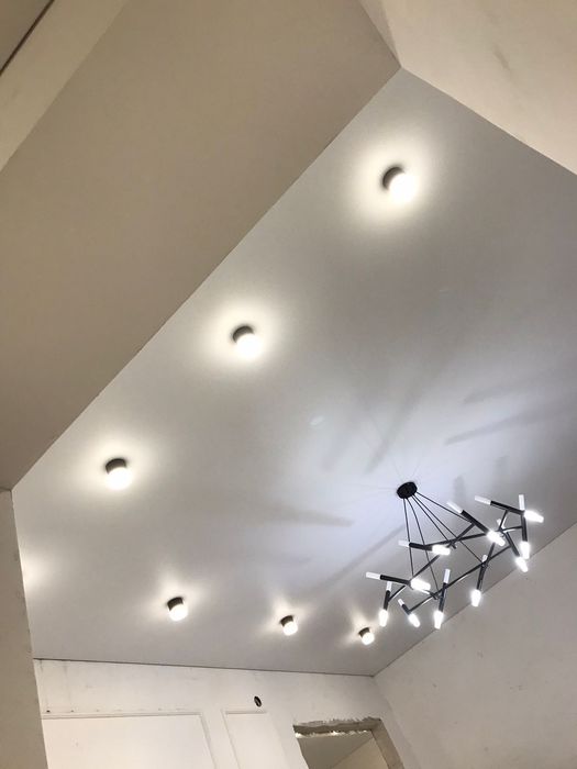 Натяжные потолки по 1500м²