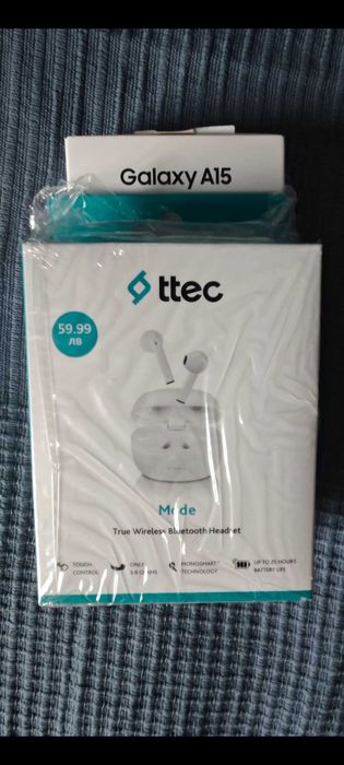Продавам Samsung Galaxy A15 и слушалки. 10 евро надолу до краяна празниците