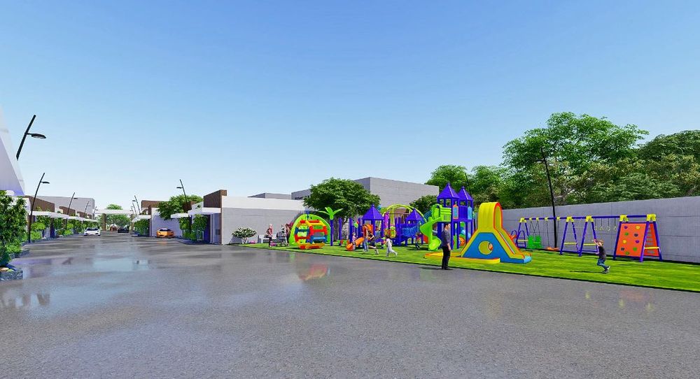 Дом 2 этажа, 3 уровня, Кибрай Набережная 3 сотки