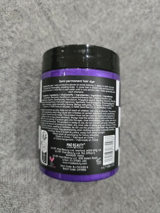 Боя за коса, зелена, Beetlejuice