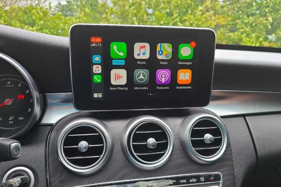 CarPlay & Android Auto за Mercedes C/GLC(W205/X253) + Монтаж NTG5