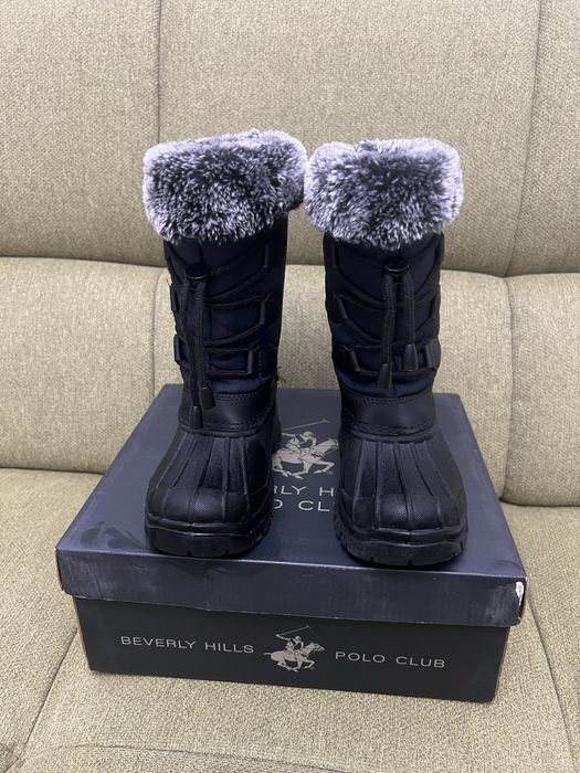Cizme de Zapada Imblanite Polo Club Copii-Nr 27