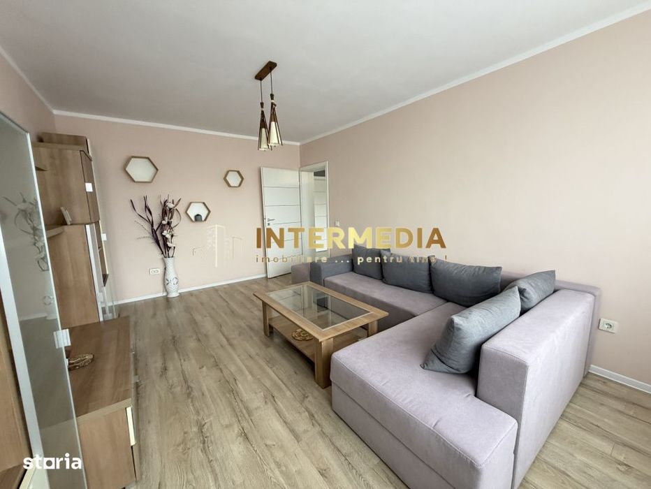 Apartament 2 camere Decomnadat 63 mp Clima Parcare Finisat Mobilat Uti